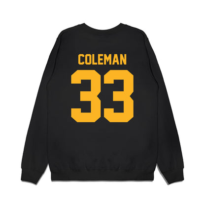 Baylor - NCAA Football : DJ COLEMAN - Vintage Helmet Premium Crewneck Sweatshirt-1