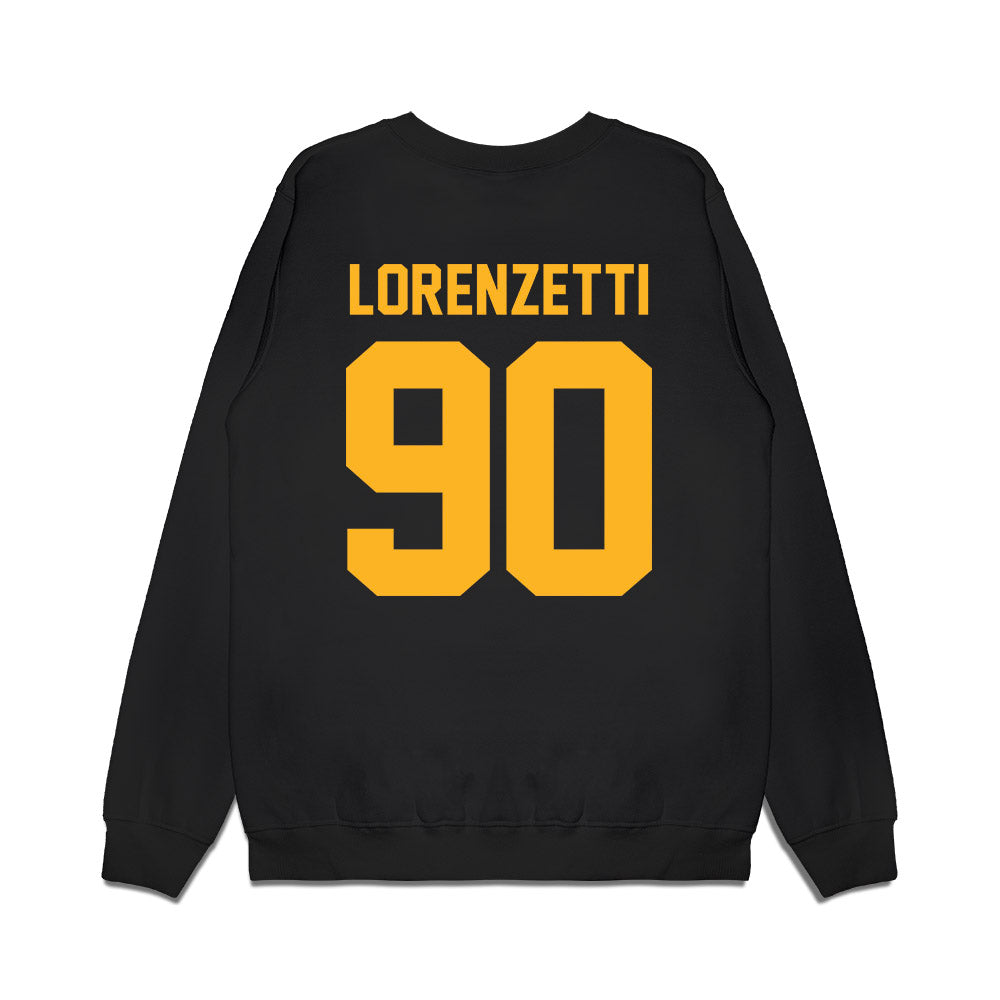 Baylor - NCAA Football : Alessandro Lorenzetti - Vintage Helmet Premium Crewneck Sweatshirt-1