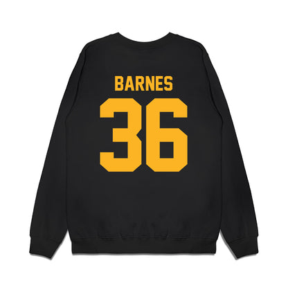 Baylor - NCAA Football : Travion Barnes - Vintage Helmet Premium Crewneck Sweatshirt-1