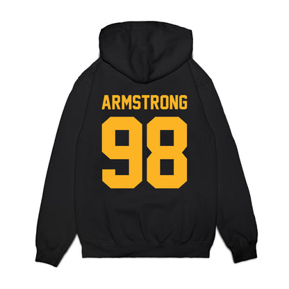Baylor - NCAA Football : Rhett Armstrong - Vintage Helmet Premium Hooded Sweatshirt-1
