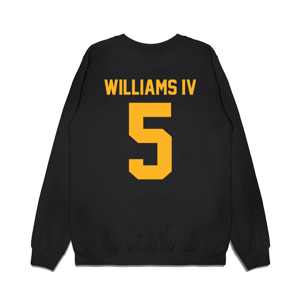 Baylor - NCAA Football : Carl Williams IV - Vintage Helmet Premium Crewneck Sweatshirt-1