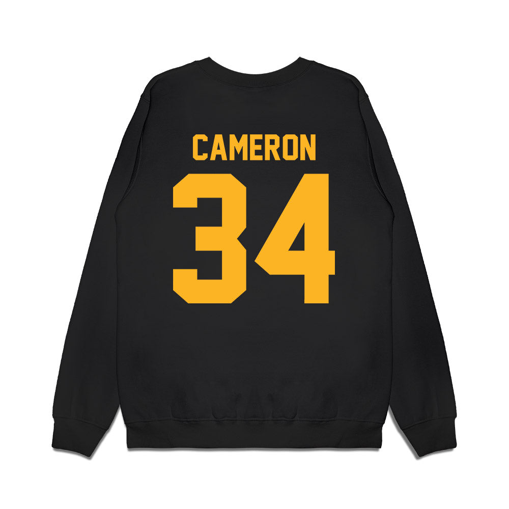 Baylor - NCAA Football : Josh Cameron - Vintage Helmet Premium Crewneck Sweatshirt-1