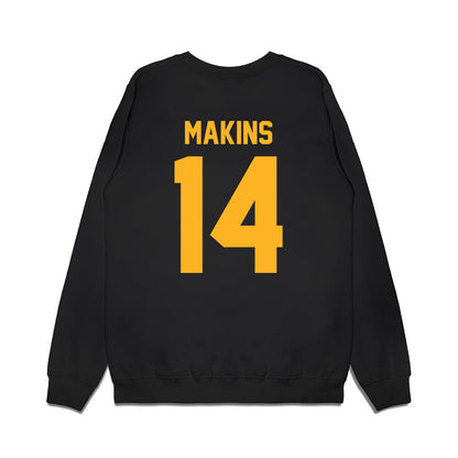 Baylor - NCAA Football : Kj Makins - Vintage Helmet Premium Crewneck Sweatshirt-1