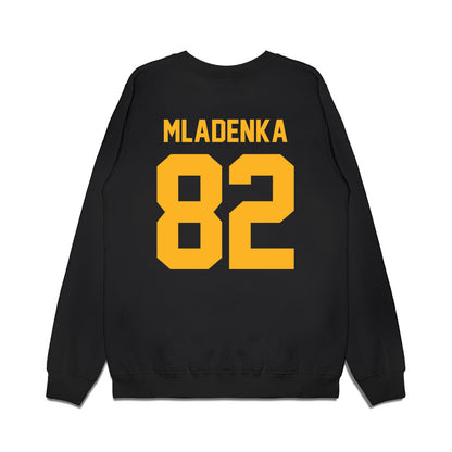 Baylor - NCAA Football : Cody Mladenka - Vintage Helmet Premium Crewneck Sweatshirt-1