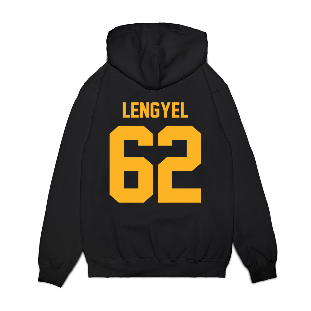 Baylor - NCAA Football : Ryan Lengyel - Vintage Helmet Premium Hooded Sweatshirt-1