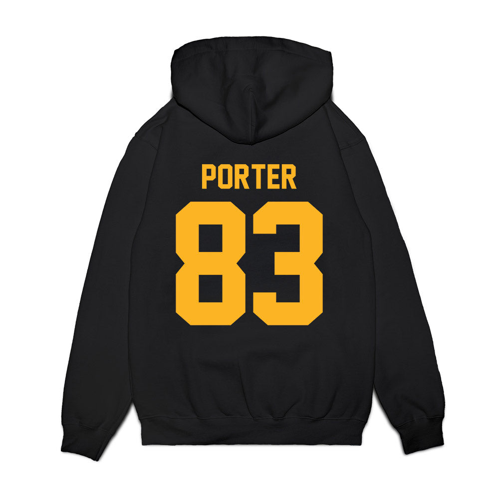 Baylor - NCAA Football : Jadon Porter - Vintage Helmet Premium Hooded Sweatshirt-1