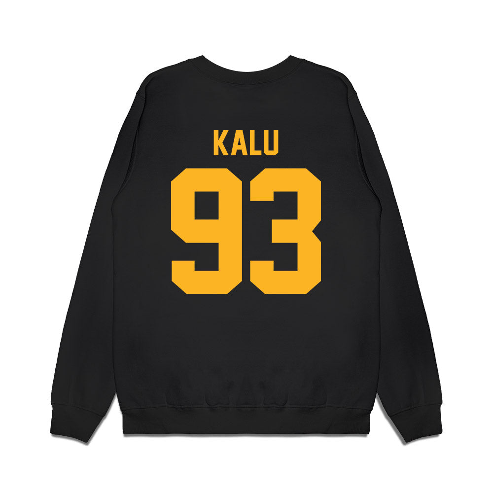 Baylor - NCAA Football : DK Kalu - Vintage Helmet Premium Crewneck Sweatshirt-1