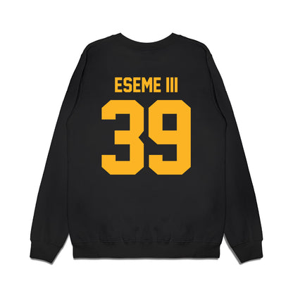 Baylor - NCAA Football : Wilson Eseme III - Vintage Helmet Premium Crewneck Sweatshirt-1