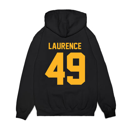 Baylor - NCAA Football : Trey Laurence - Vintage Helmet Premium Hooded Sweatshirt-1