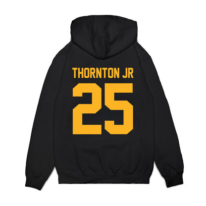 Baylor - NCAA Football : LeVar Thornton Jr - Vintage Helmet Premium Hooded Sweatshirt-1