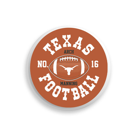 Texas - NCAA Football : Arch Manning - Button 3"-0