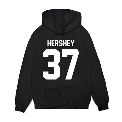 Texas Tech - NCAA Football : Ian Hershey - Vintage Helmet Premium Hooded Sweatshirt-1