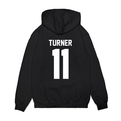 Texas Tech - NCAA Football : Tyson Turner - Vintage Helmet Premium Hooded Sweatshirt-1