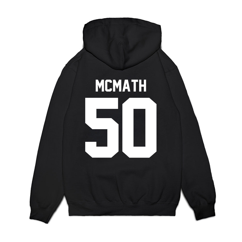 Texas Tech - NCAA Football : Patrick McMath - Vintage Helmet Premium Hooded Sweatshirt-1