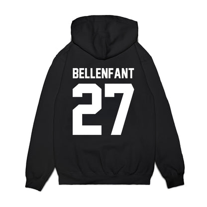 Texas Tech - NCAA Football : Upton Bellenfant - Vintage Helmet Premium Hooded Sweatshirt-1