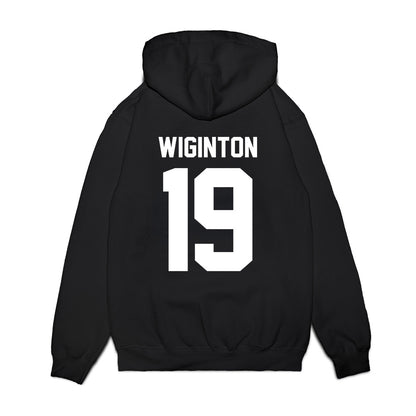 Texas Tech - NCAA Football : Haydon Wiginton - Vintage Helmet Premium Hooded Sweatshirt-1