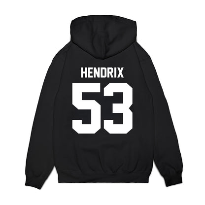 Texas Tech - NCAA Football : Holton Hendrix - Vintage Helmet Premium Hooded Sweatshirt-1