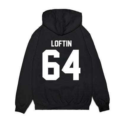Texas Tech - NCAA Football : Jurrien Loftin - Vintage Helmet Premium Hooded Sweatshirt-1