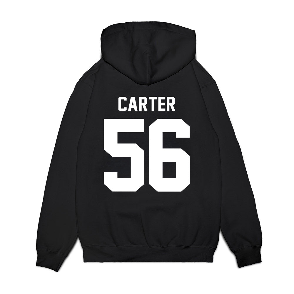 Texas Tech - NCAA Football : Davion Carter - Vintage Helmet Premium Hooded Sweatshirt-1