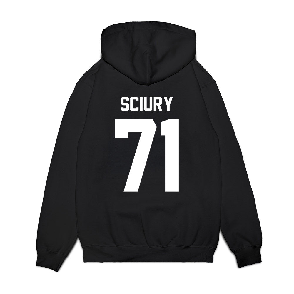 Texas Tech - NCAA Football : Vinny Sciury - Vintage Helmet Premium Hooded Sweatshirt-1