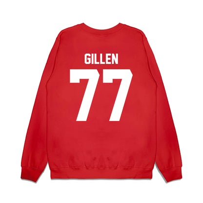 Texas Tech - NCAA Football : Elias Gillen - Vintage Helmet Premium Crewneck Sweatshirt-1