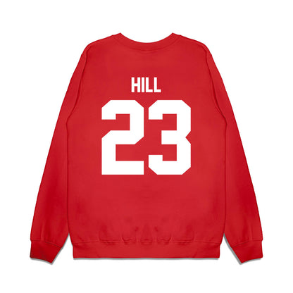 Texas Tech - NCAA Football : Adam Hill - Vintage Helmet Premium Crewneck Sweatshirt-1