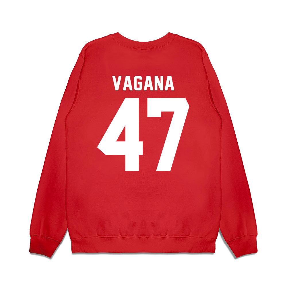 Texas Tech - NCAA Football : Rylan Vagana - Vintage Helmet Premium Crewneck Sweatshirt-1