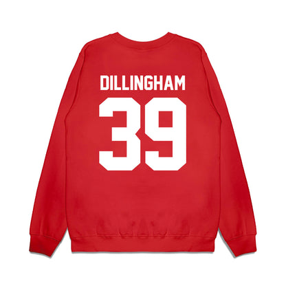 Texas Tech - NCAA Football : Luke Dillingham - Vintage Helmet Premium Crewneck Sweatshirt-1