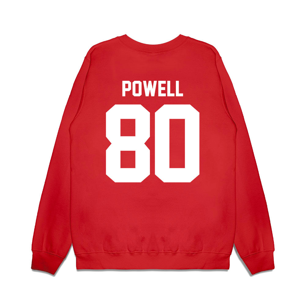 Texas Tech - NCAA Football : Kai Powell - Vintage Helmet Premium Crewneck Sweatshirt-1