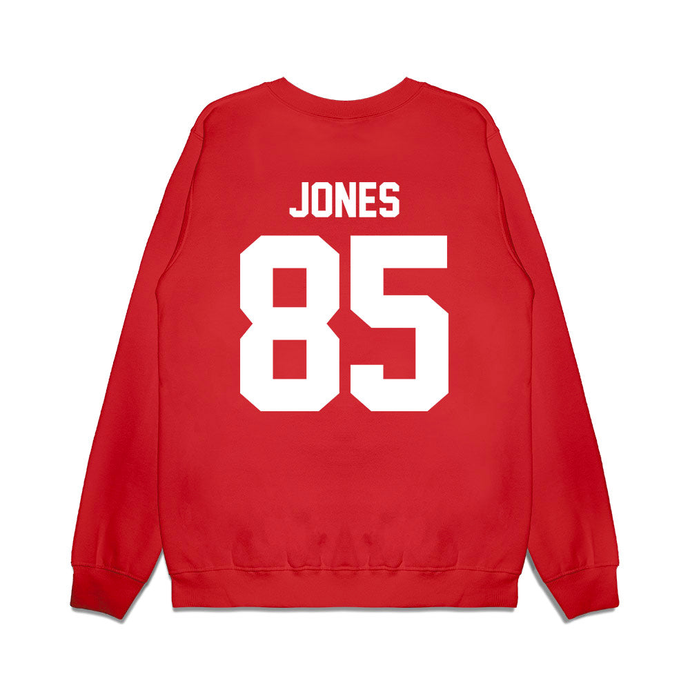 Texas Tech - NCAA Football : Bryson Jones - Vintage Helmet Premium Crewneck Sweatshirt-1