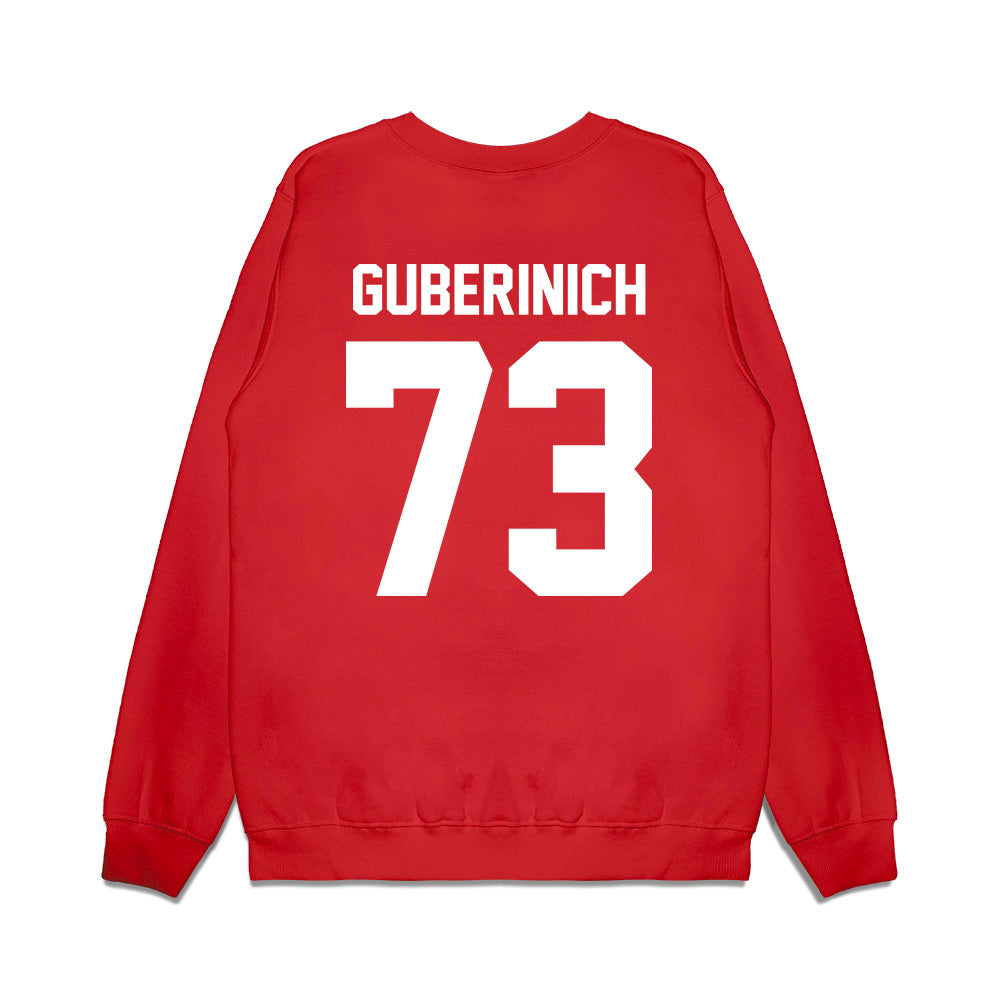 Texas Tech - NCAA Football : Danilo Guberinich - Vintage Helmet Premium Crewneck Sweatshirt-1