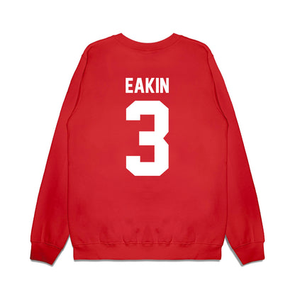 Texas Tech - NCAA Football : Coy Eakin - Vintage Helmet Premium Crewneck Sweatshirt-1