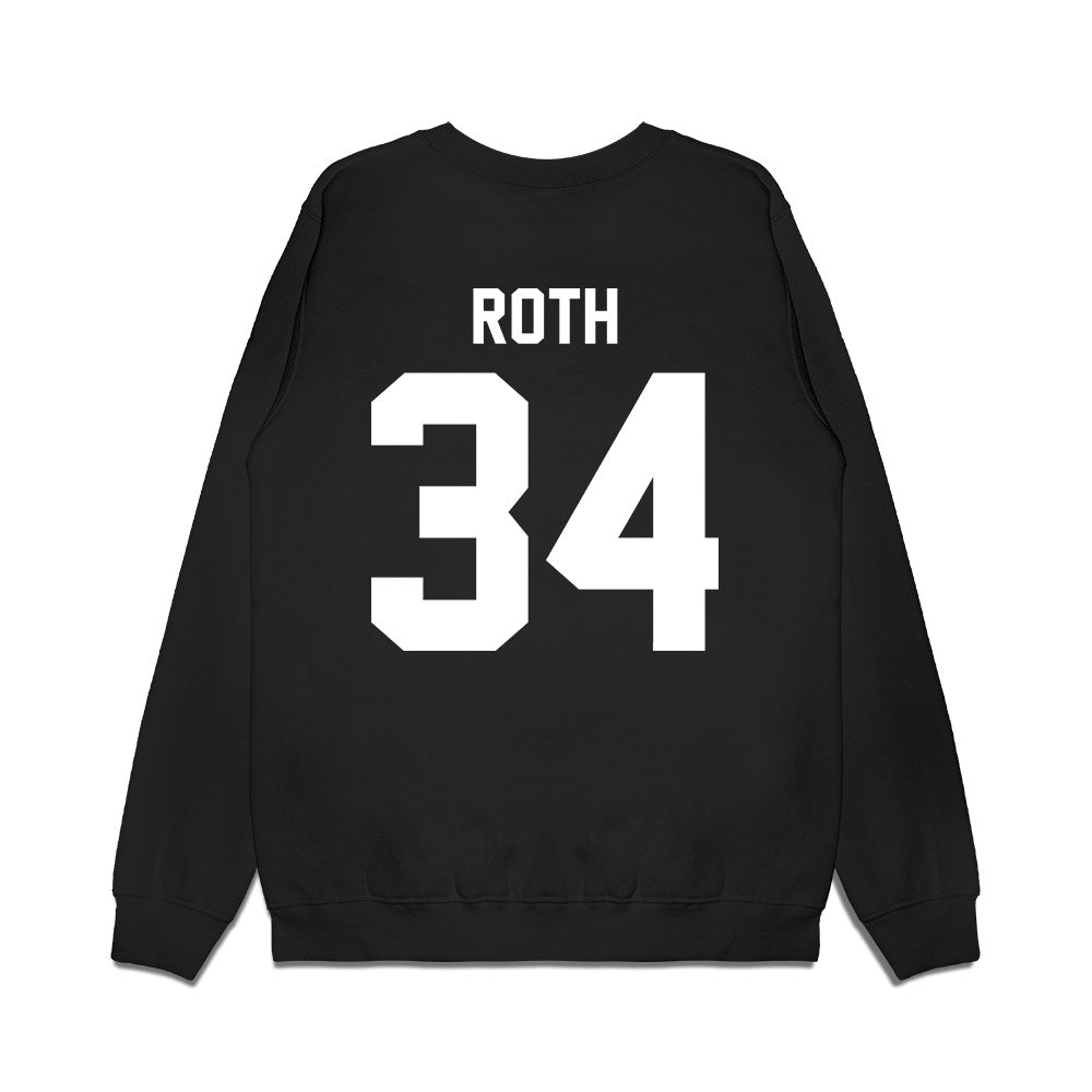 Northwestern - NCAA Football : Payton Roth - Vintage Football Premium Crewneck Sweatshirt-1
