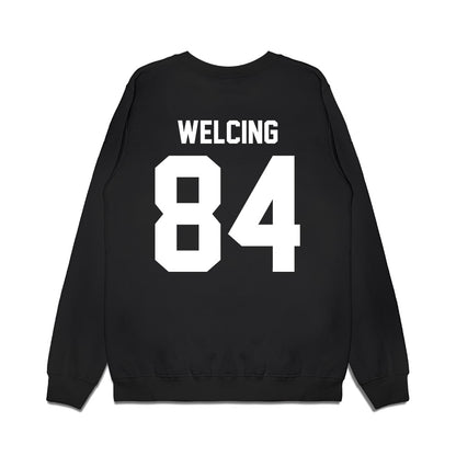 Northwestern - NCAA Football : Hunter Welcing - Vintage Football Premium Crewneck Sweatshirt-1