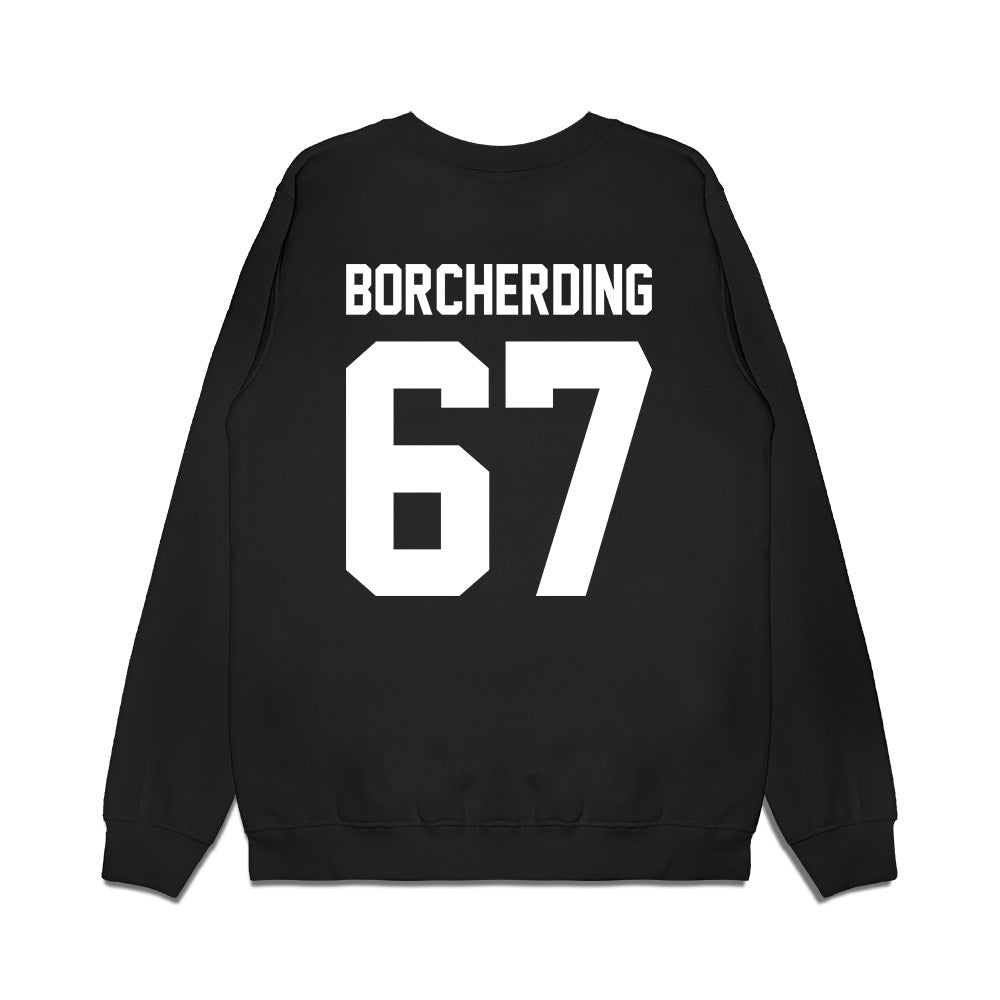 Northwestern - NCAA Football : Jace Borcherding - Vintage Football Premium Crewneck Sweatshirt-1
