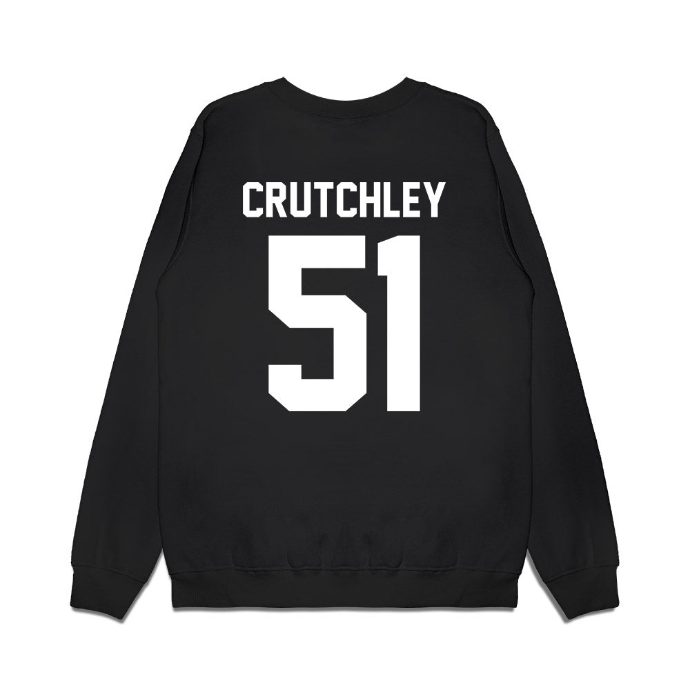 Northwestern - NCAA Football : Miles Crutchley - Vintage Football Premium Crewneck Sweatshirt-1