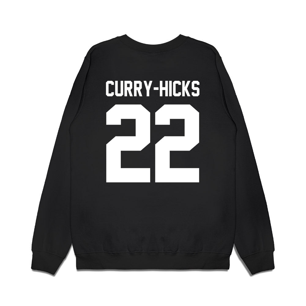 Northwestern - NCAA Football : Terrion Curry-Hicks - Vintage Football Premium Crewneck Sweatshirt-1
