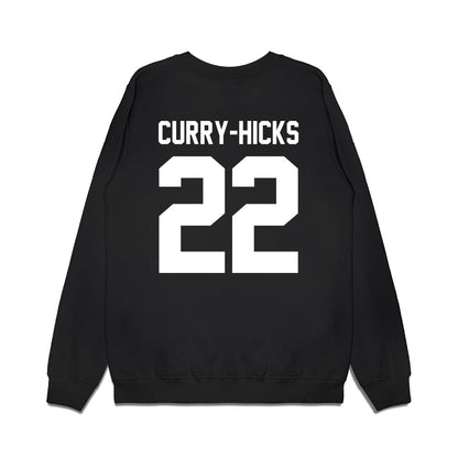 Northwestern - NCAA Football : Terrion Curry-Hicks - Vintage Football Premium Crewneck Sweatshirt-1