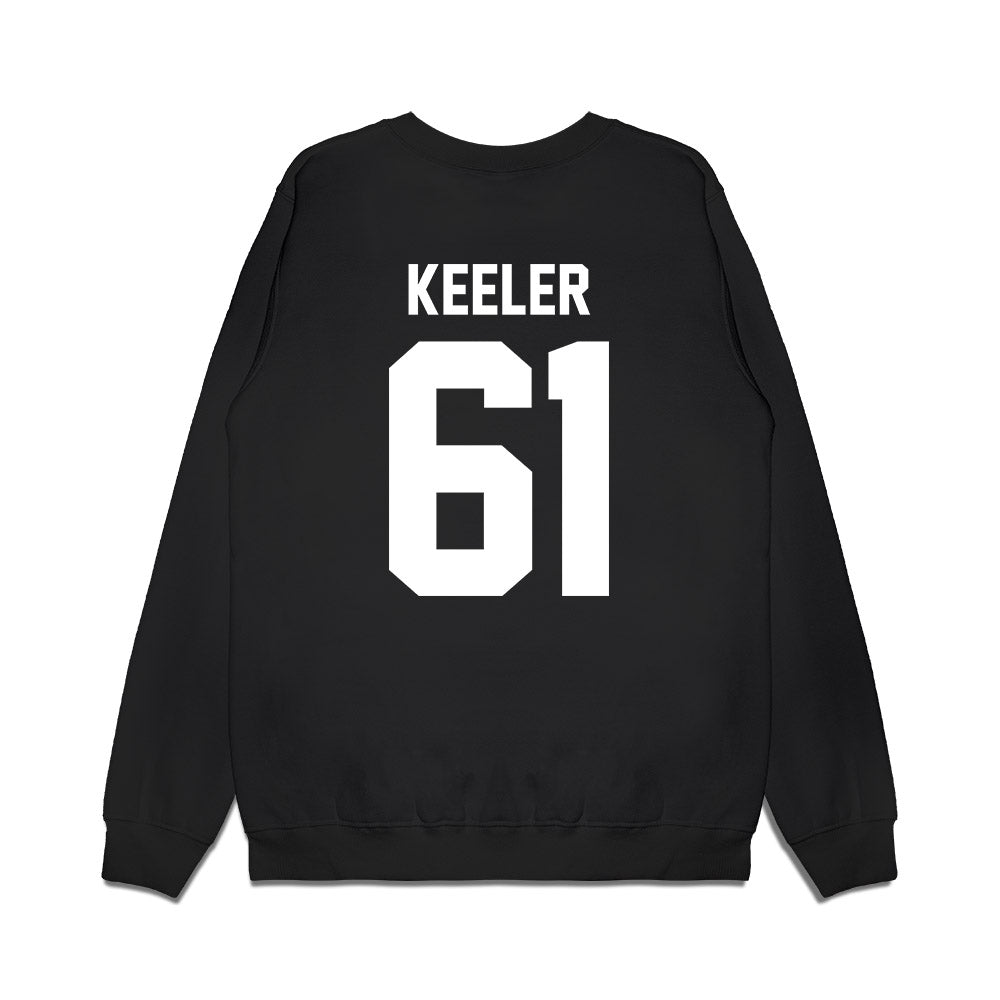 Northwestern - NCAA Football : Matt Keeler - Vintage Football Premium Crewneck Sweatshirt-1