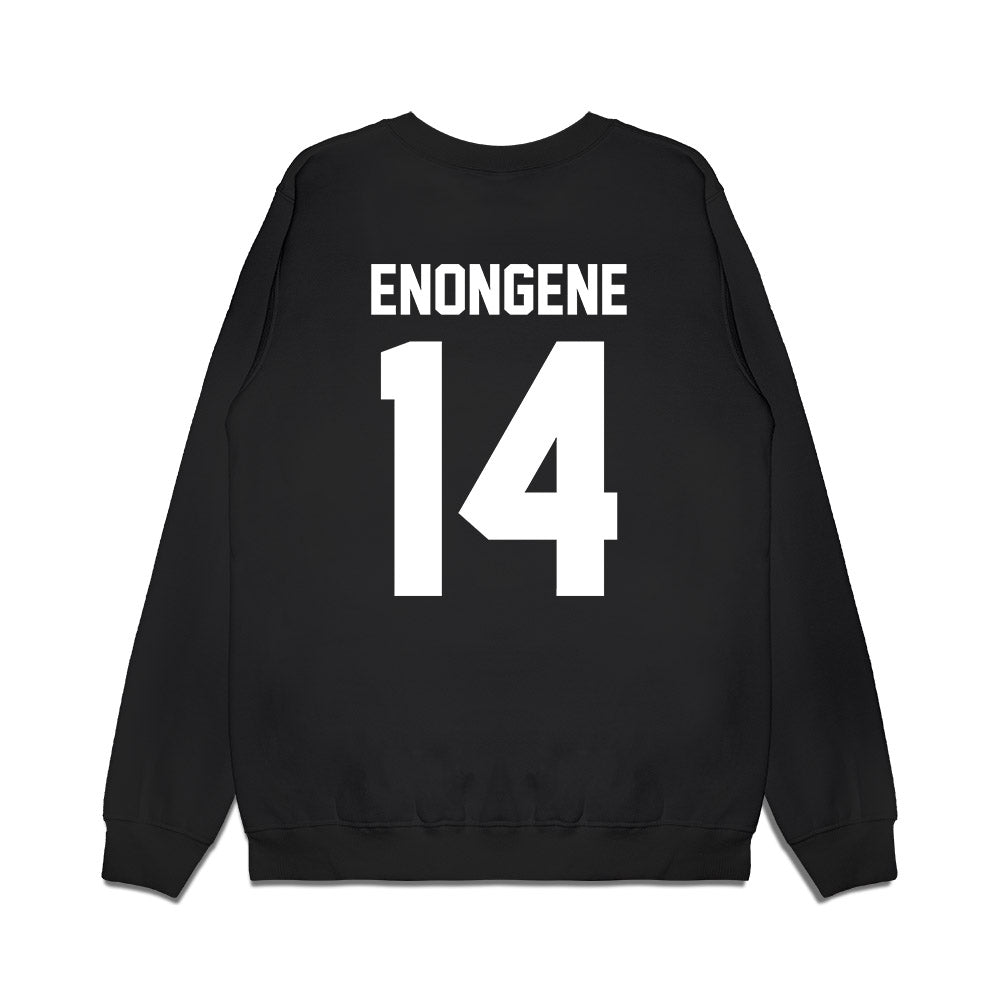 Northwestern - NCAA Football : Dube Enongene - Vintage Football Premium Crewneck Sweatshirt-1