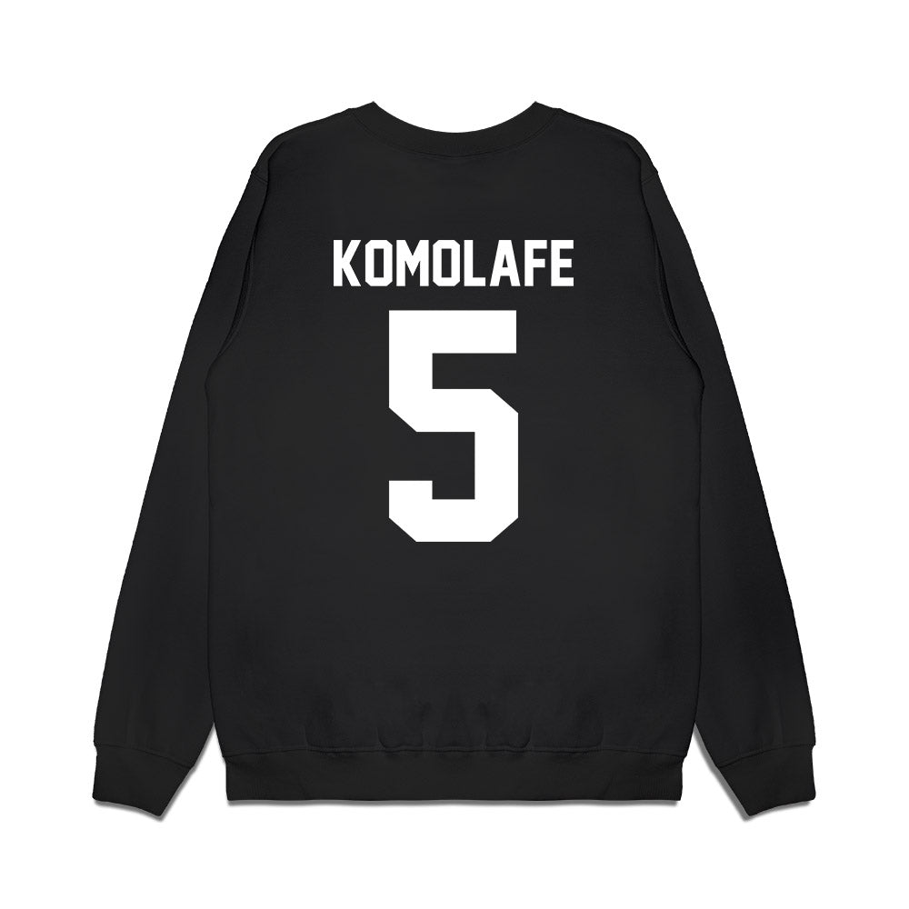 Northwestern - NCAA Football : Caleb Komolafe - Vintage Football Premium Crewneck Sweatshirt-1
