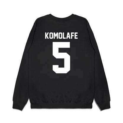 Northwestern - NCAA Football : Caleb Komolafe - Vintage Football Premium Crewneck Sweatshirt-1