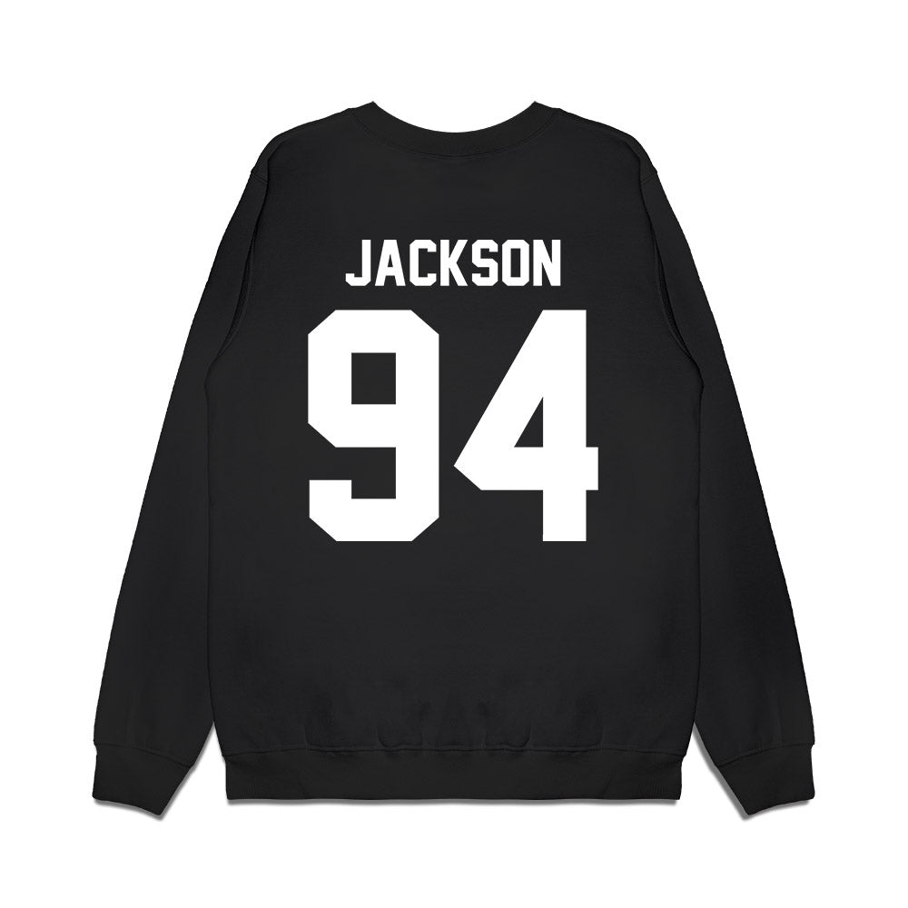 Northwestern - NCAA Football : Miguel Jackson - Vintage Football Premium Crewneck Sweatshirt-1