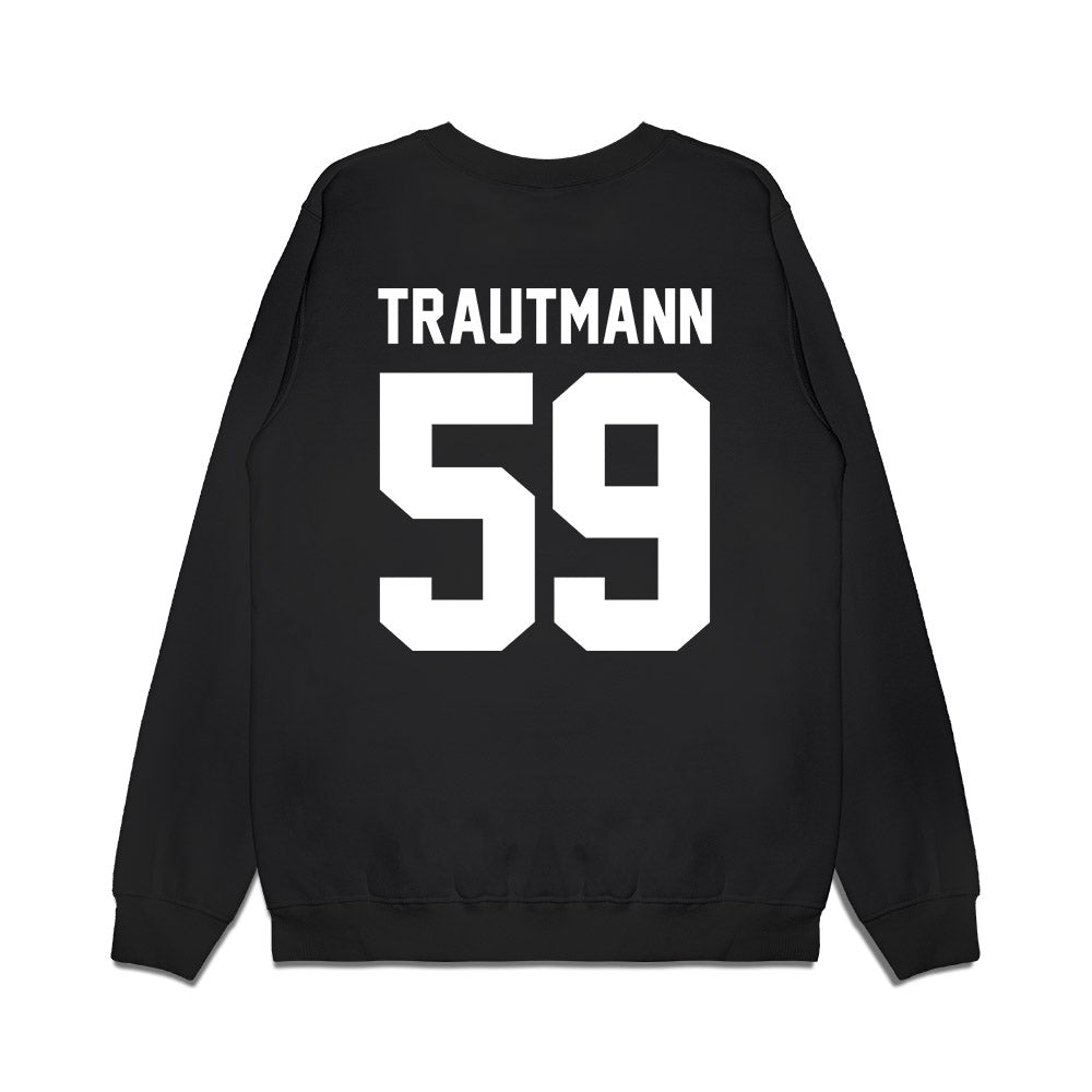Northwestern - NCAA Football : Jack Trautmann - Vintage Football Premium Crewneck Sweatshirt-1