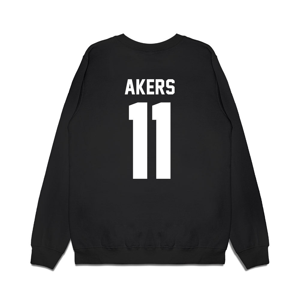 Northwestern - NCAA Football : Luke Akers - Vintage Football Premium Crewneck Sweatshirt-1