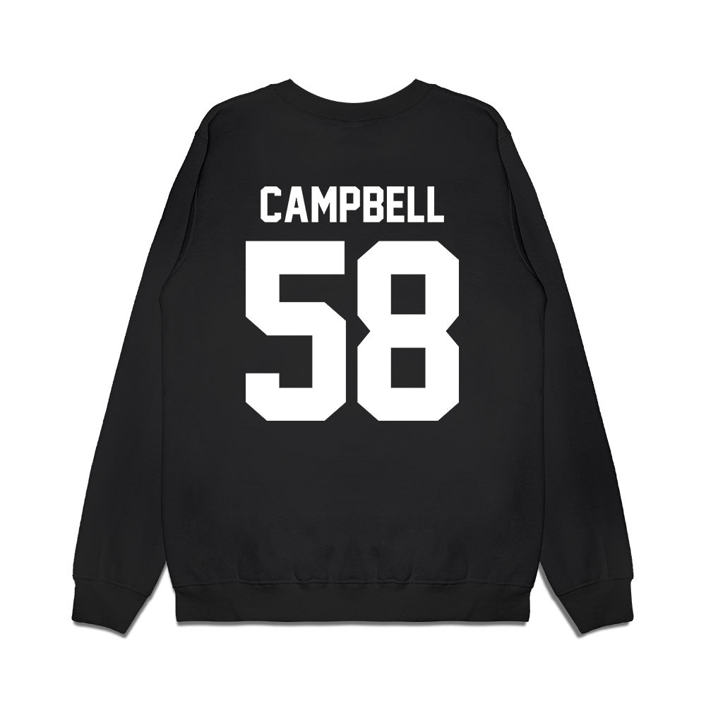 Northwestern - NCAA Football : Nathaniel Campbell - Vintage Football Premium Crewneck Sweatshirt-1