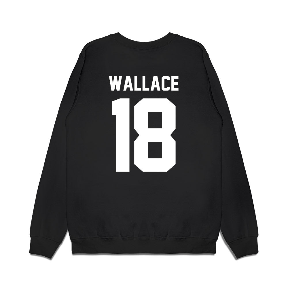 Northwestern - NCAA Football : Garner Wallace - Vintage Football Premium Crewneck Sweatshirt-1