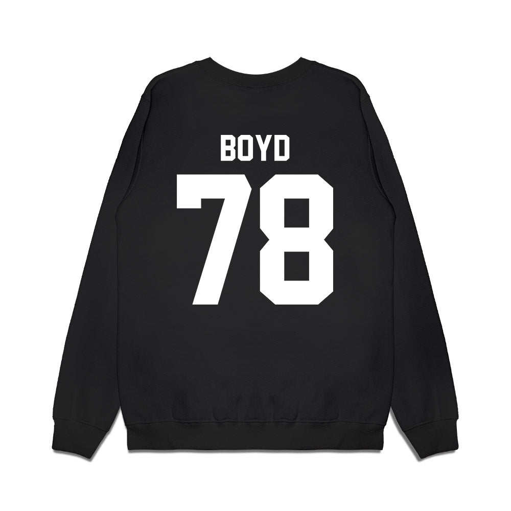 Northwestern - NCAA Football : Trey Boyd - Vintage Football Premium Crewneck Sweatshirt-1