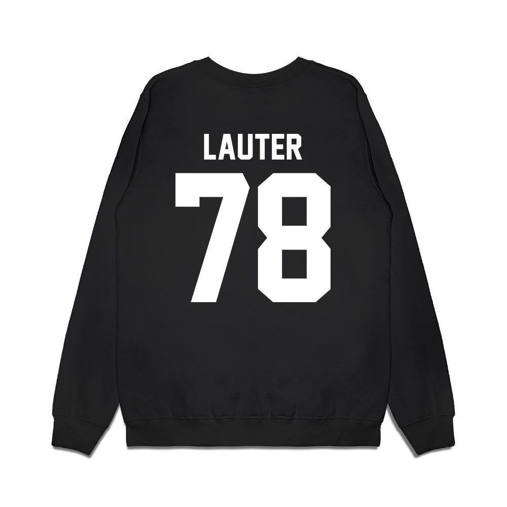 Northwestern - NCAA Football : Landon Lauter - Vintage Football Premium Crewneck Sweatshirt-1