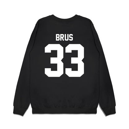 Northwestern - NCAA Football : Braydon Brus - Vintage Football Premium Crewneck Sweatshirt-1